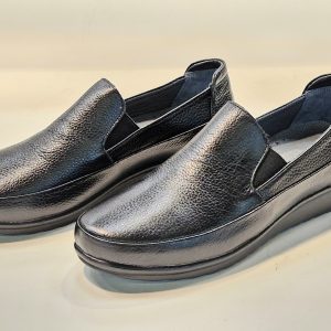 کفش تمام چرم طبیعی و طبی زنانه کد 853